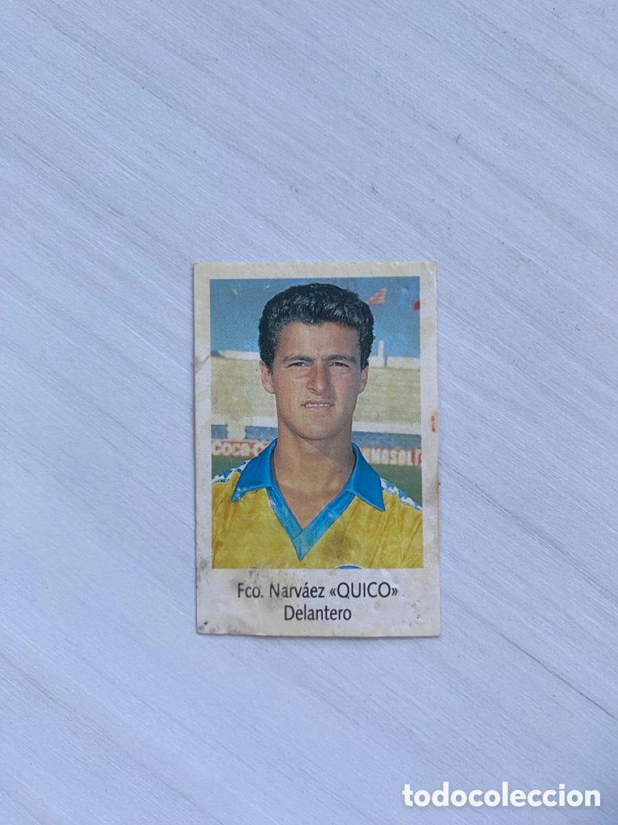 Cromos de F&uacute;tbol: 59 Quico Kiko Cadiz 1991 1992 91 92 Sin pegar Bimbo