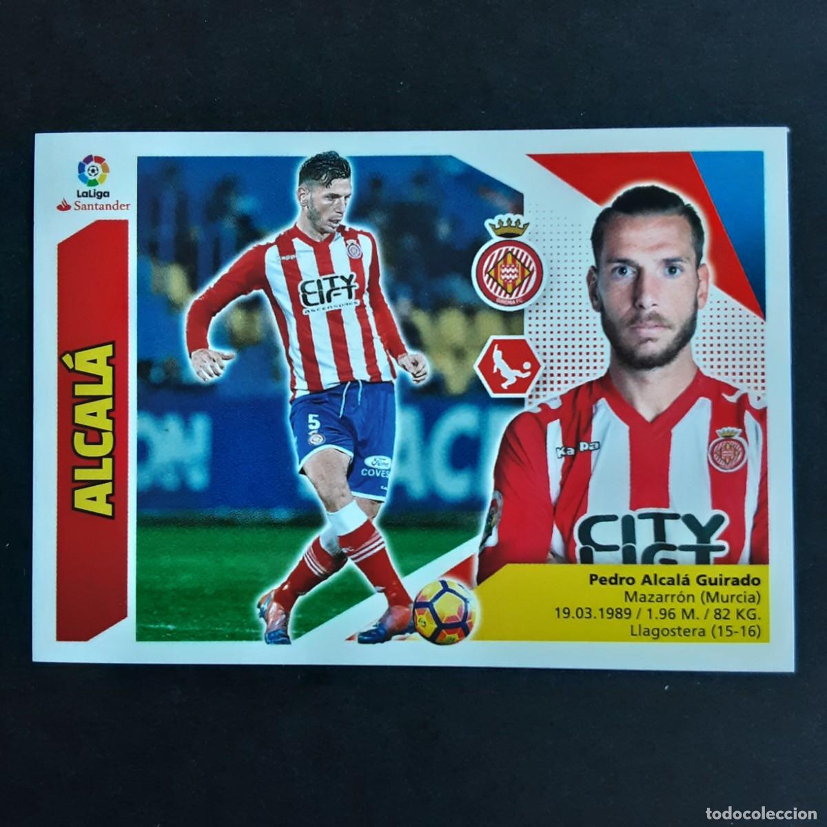 Cromos de F&uacute;tbol: CROMO LIGA 2017 2018 17 18 COLECCIONES ESTE PANINI N&ordm;5 ALCALA-GIRONA NUNCA PEGADO