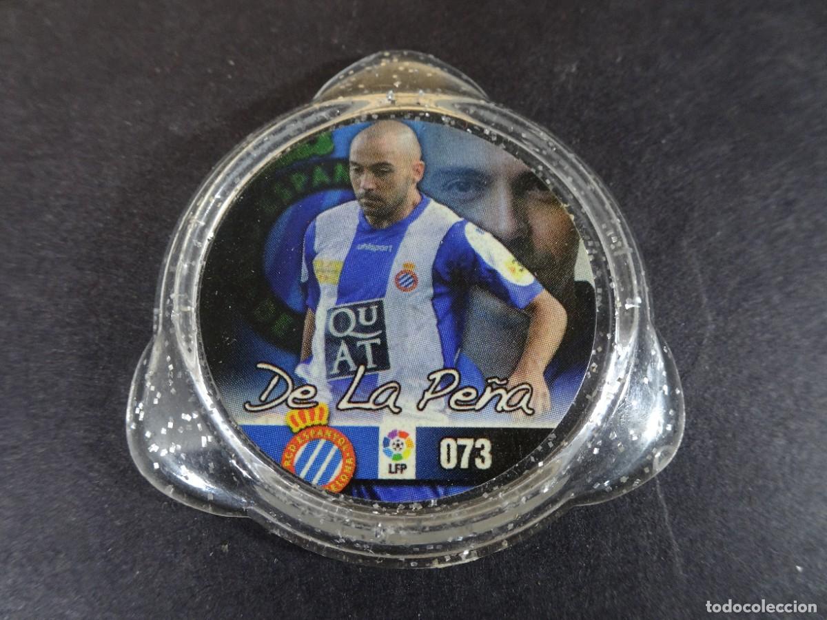 Cromos de F&uacute;tbol: TAZO KRAKS LIGA PANINI ,DE LA PE&Ntilde;A, VER FOTOS