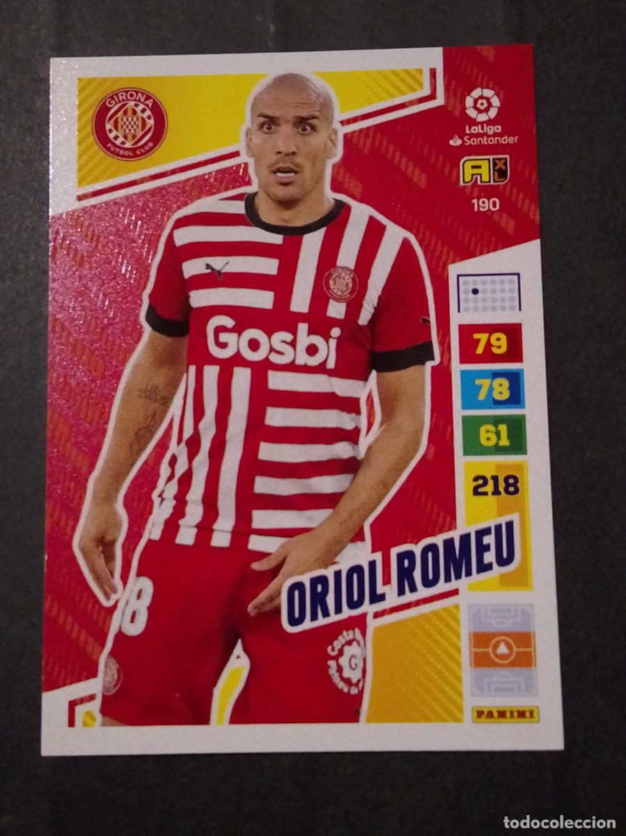 Cromos de f&uacute;tbol: 190 ORIOL ROMEU GIRONA ADRENALYN XL 2022 2023 PANINI 22 23