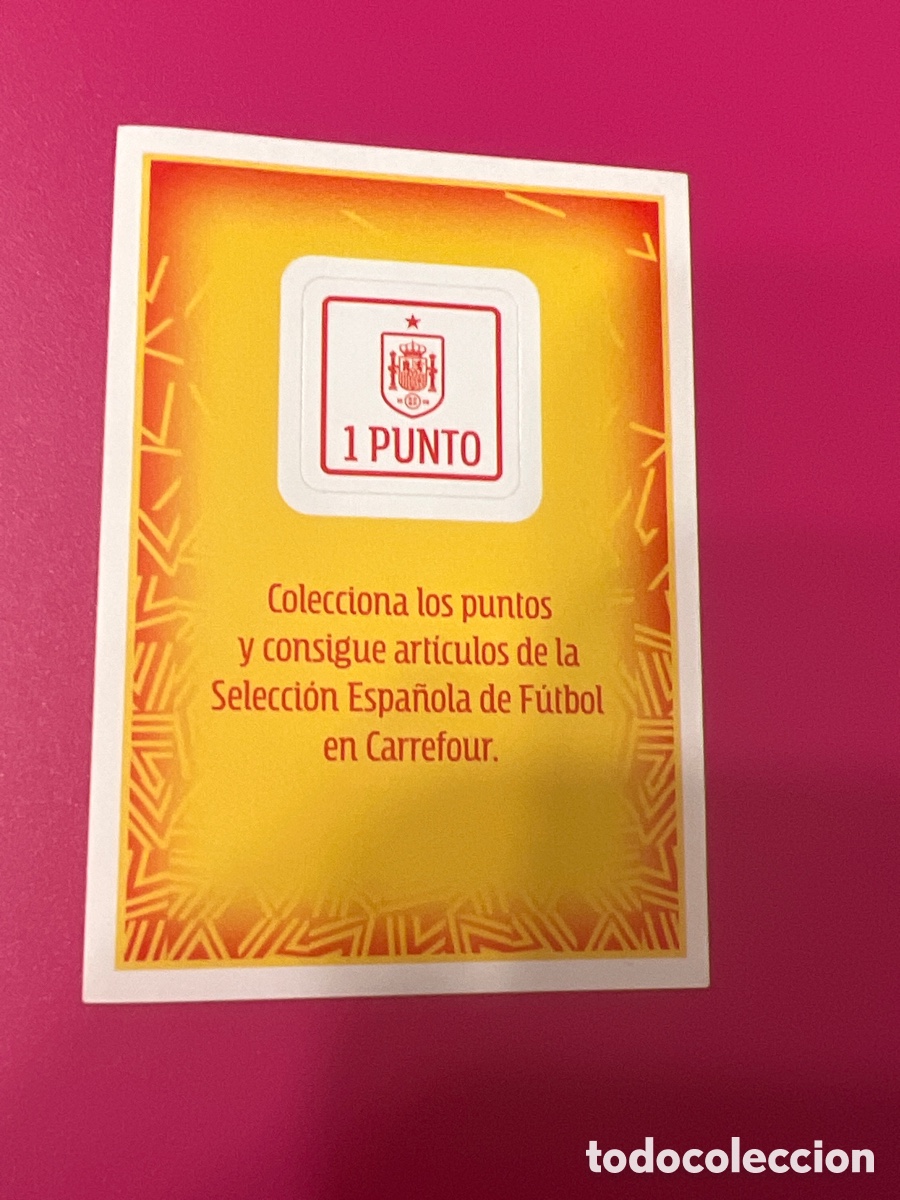 Cromos de Futebol: C1355. 0 - 1 Punto - EL &Aacute;LBUM DE LA SELECCI&Oacute;N - ESPA&Ntilde;A - 2021/ CARREFOUR / PANINI