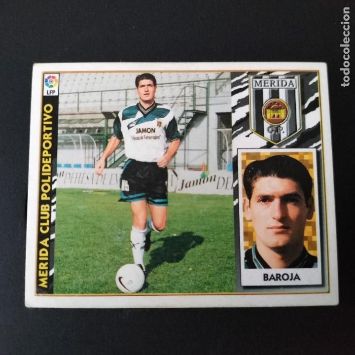 Fu&szlig;ball-Sticker: BAJA BAROJA MERIDA CROMOS ALBUM EDICIONES ESTE LIGA FUTBOL 1997-1998 97-98