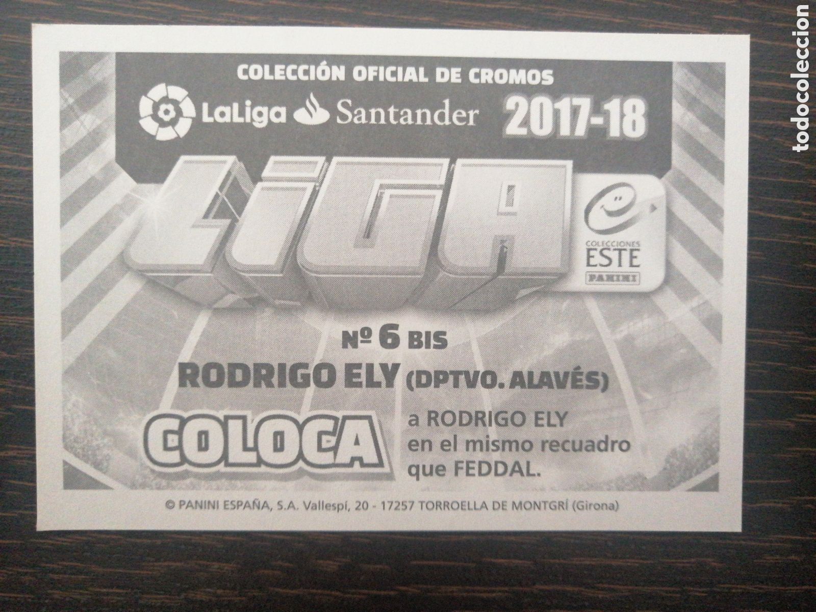 Cromos de f&uacute;tbol: Ely 6 bis Ediciones Este 2017-2018 - Foto 2