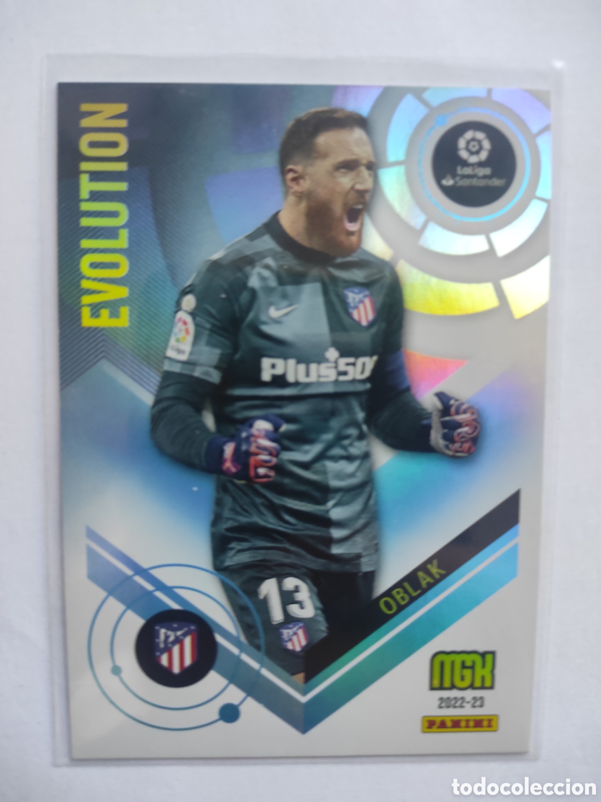 Cromos de f&uacute;tbol: Oblak Atletico De Madrid EVOLUTION Megacracks 22-23 # 397 - Foto 1