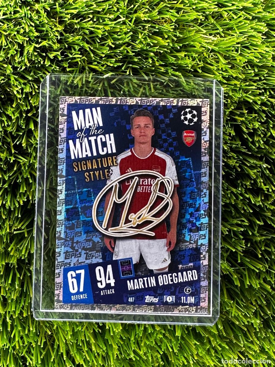 nº 407 martin odegaard man of the match signatu - Buy Collectible
