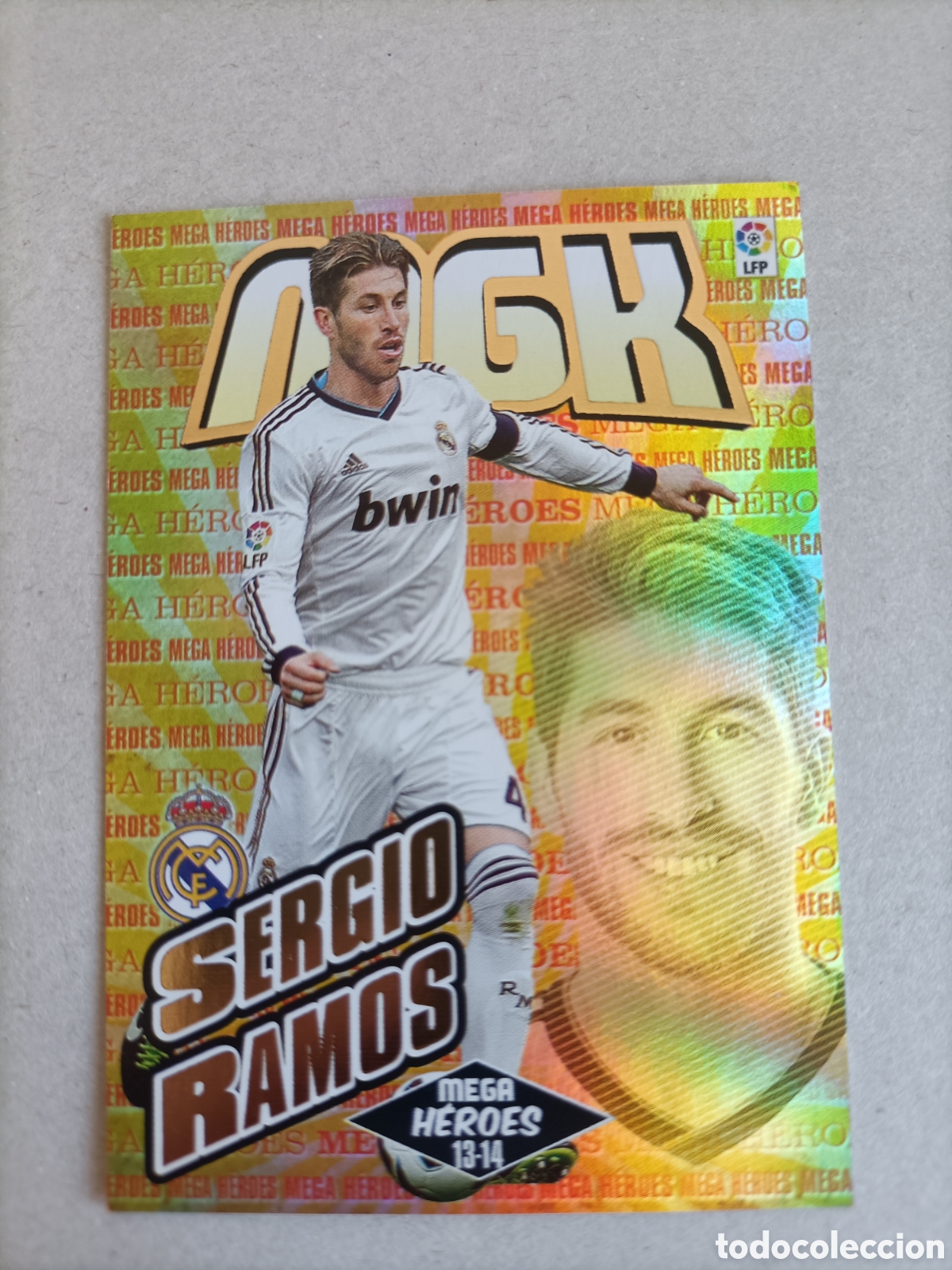 Cromos de f&uacute;tbol: Sergio Ramos 366 Megacracks 2013/14 - Foto 1