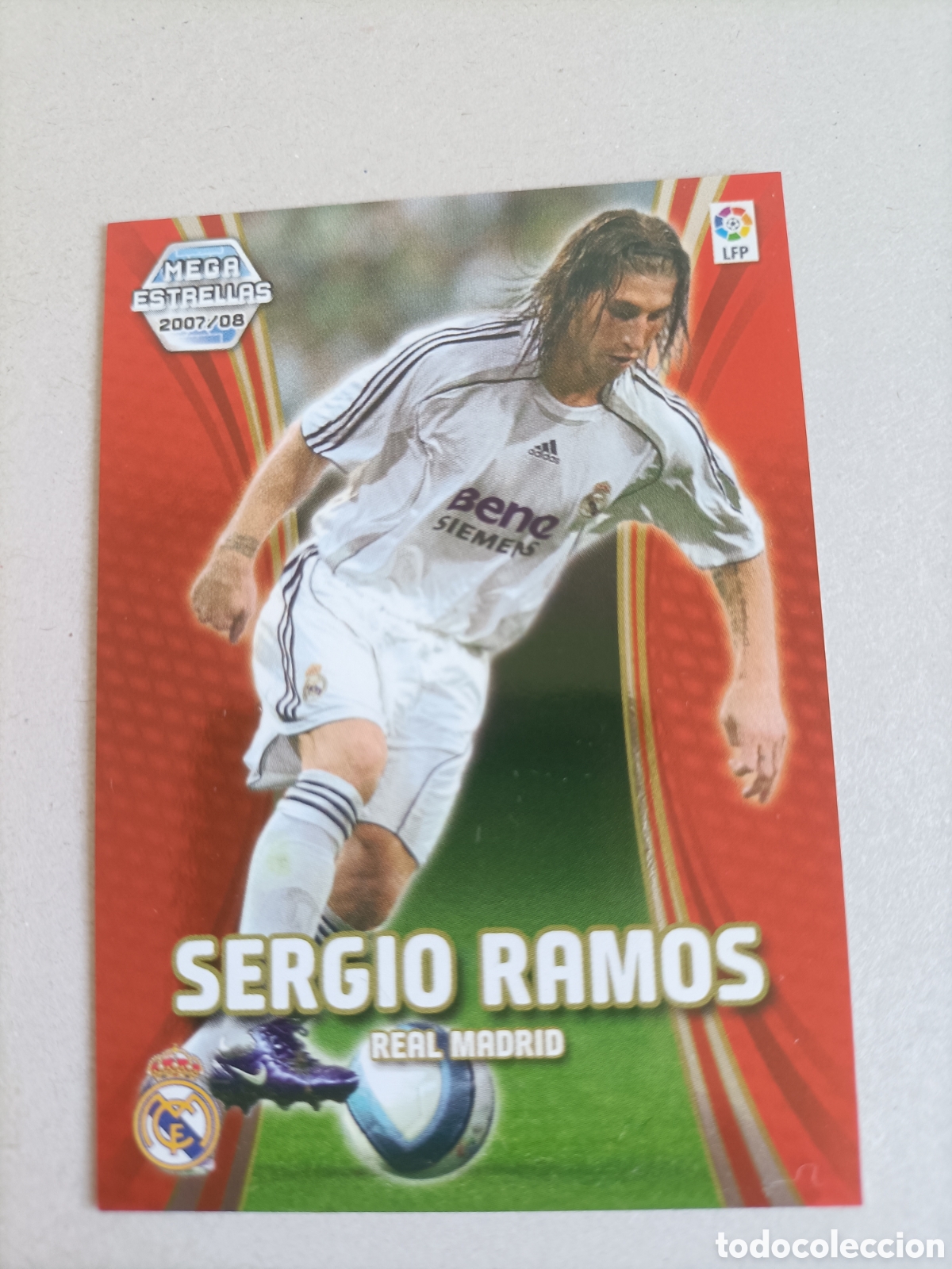 Cromos de f&uacute;tbol: Sergio Ramos 366 Megacracks 2007/08 - Foto 1