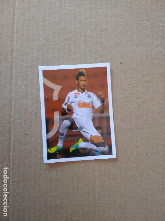 Cromos de F&uacute;tbol: 24 NEYMAR SANTOS CROMO FUTBOL PANINI NOSSA SELE&Ccedil;AO RUMO AO QATAR SELECCI&Oacute;N BRASIL RUMBO AL MUNDIAL