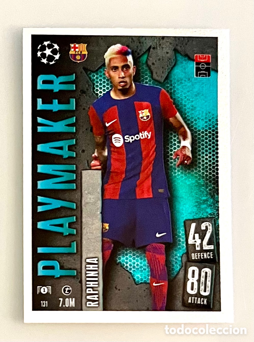 131 raphinha playmaker mirror foil topps match - Buy Collectible