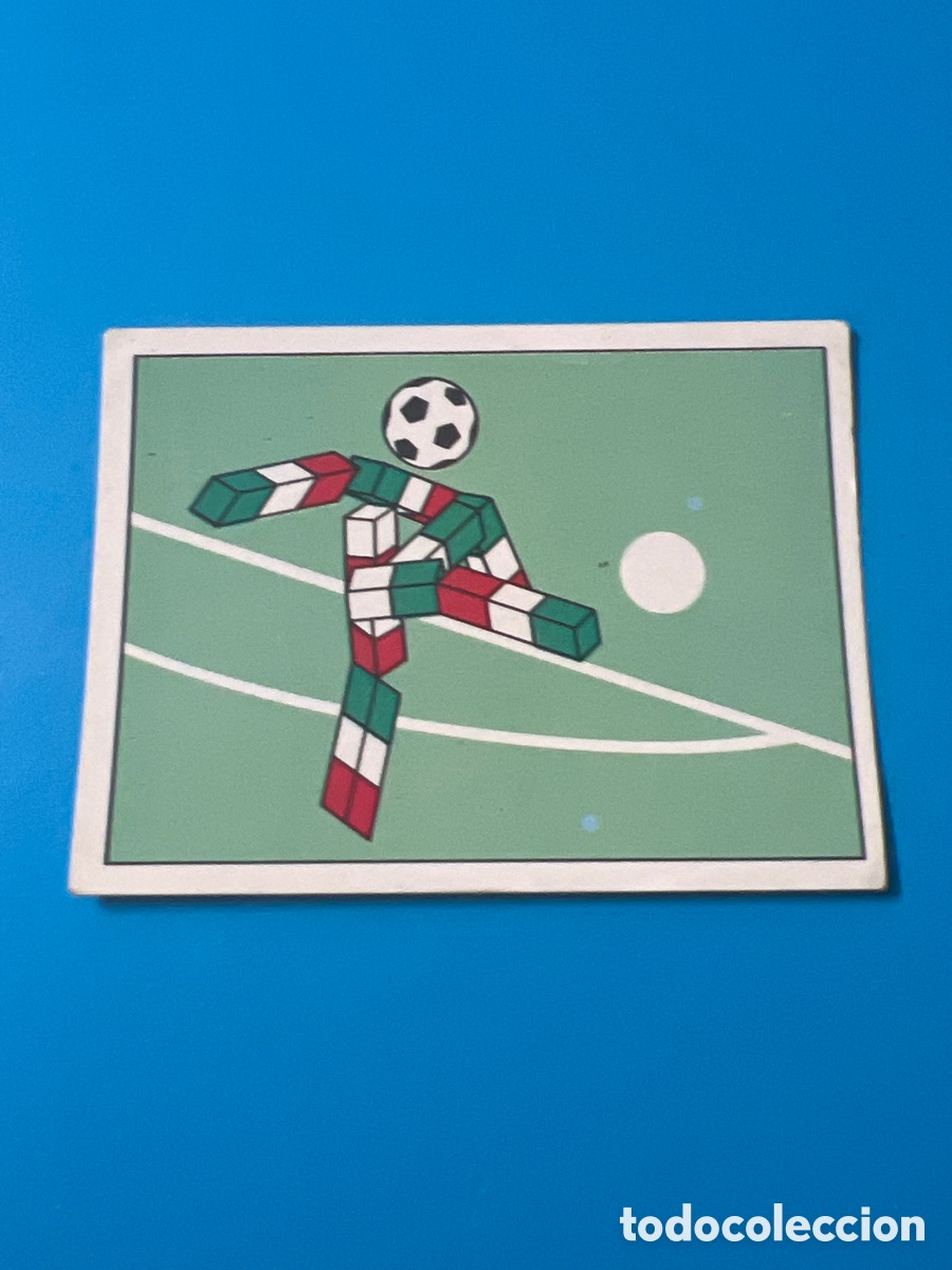Fu&szlig;ball-Sticker: C4794. MASCOTA PANINI 1990 MUNDIAL CROMO FUTBOL ITALIA 90 SIN PEGAR