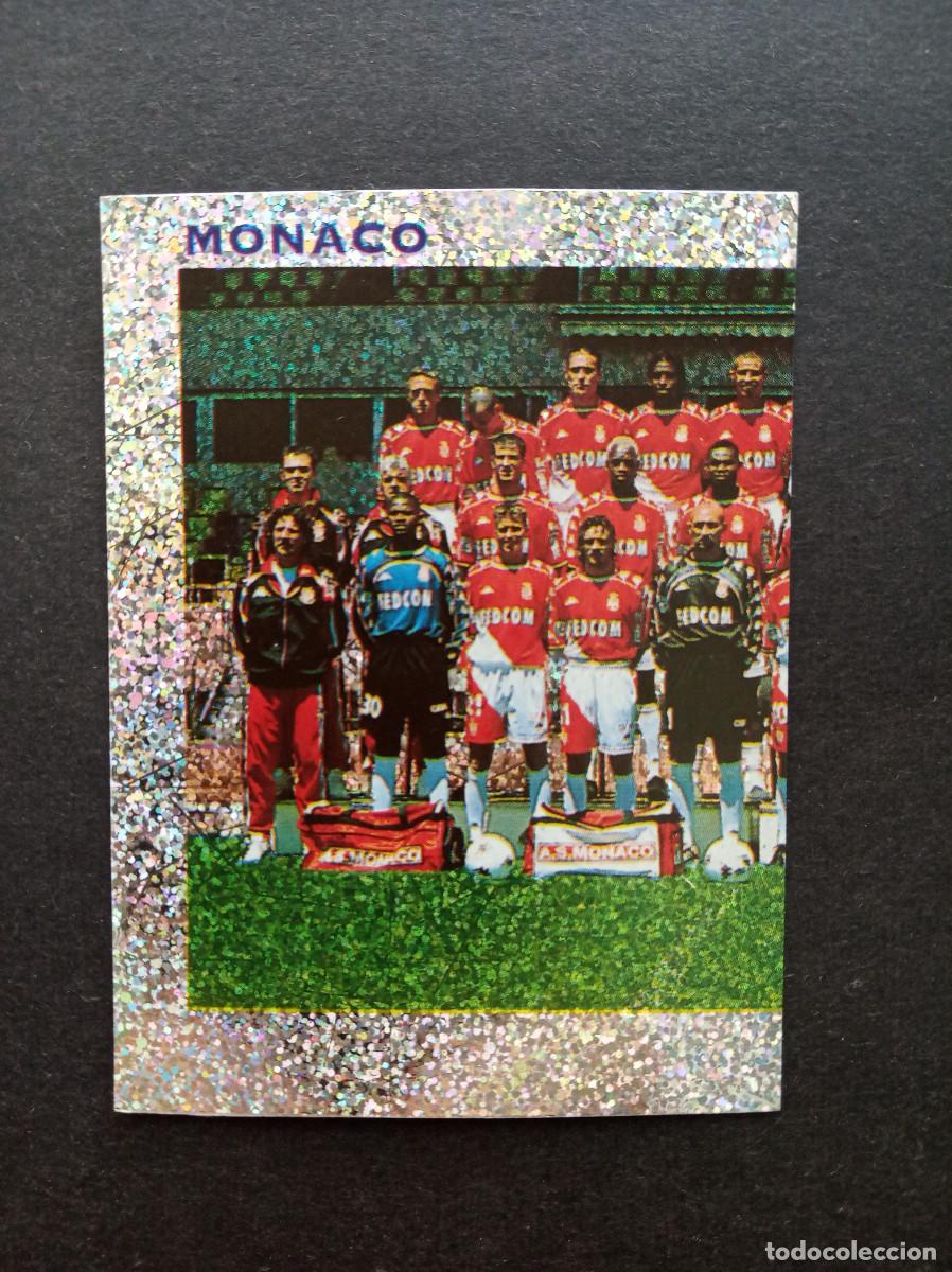 Figurine di Calcio: 170 Plantilla Squad AS MONACO Panini France Foot 1999 2000 Ligue 1 99 00 sin pegar nunca