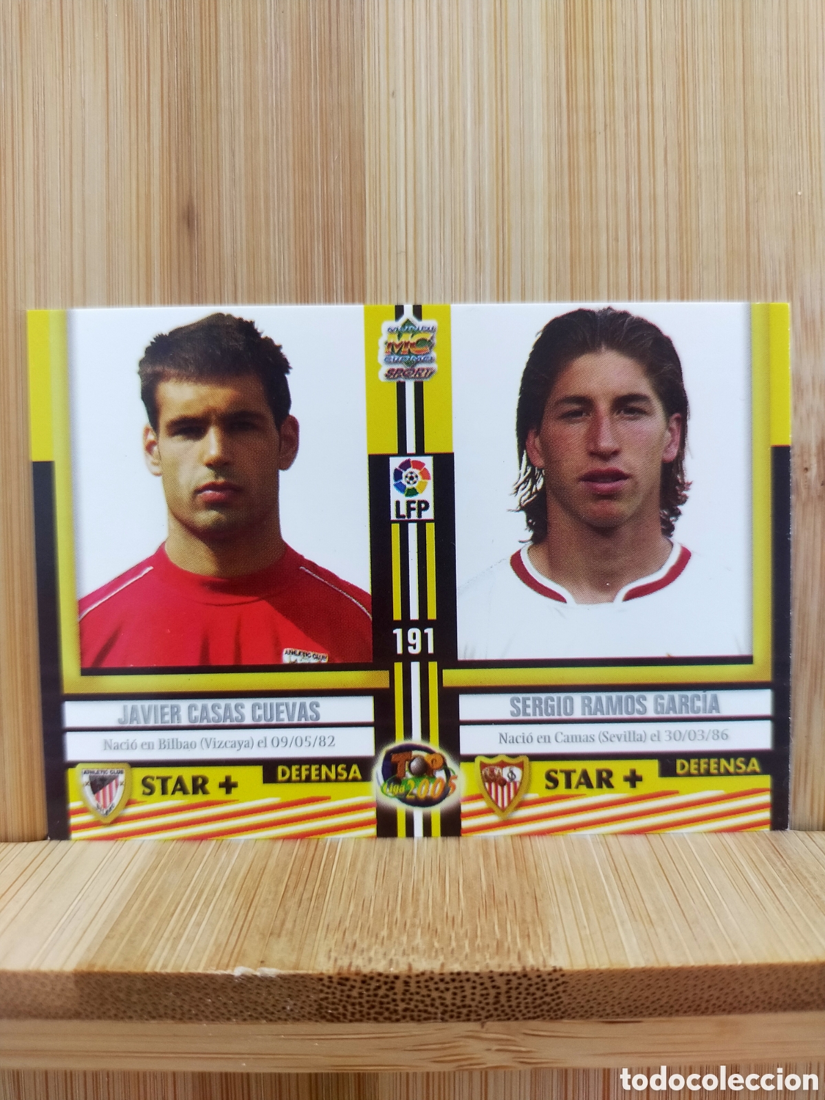 Cromos de F&uacute;tbol: 2004 2005 04 05 CROMO MUNDICROMO EN BUEN ESTADO STAR + ROOKIE SERGIO RAMOS CAZORLA GUERRERO N 191