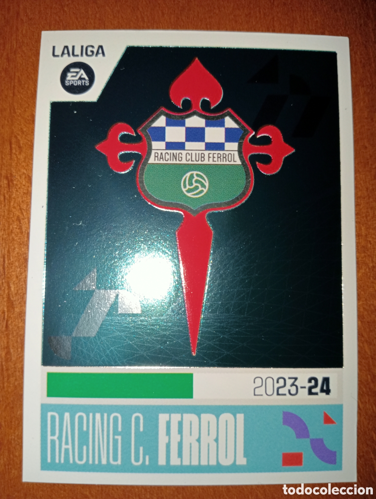 585 escudo - racing club ferrol - mate - mundic - Comprar Cromos de Futebol  antigos no todocoleccion