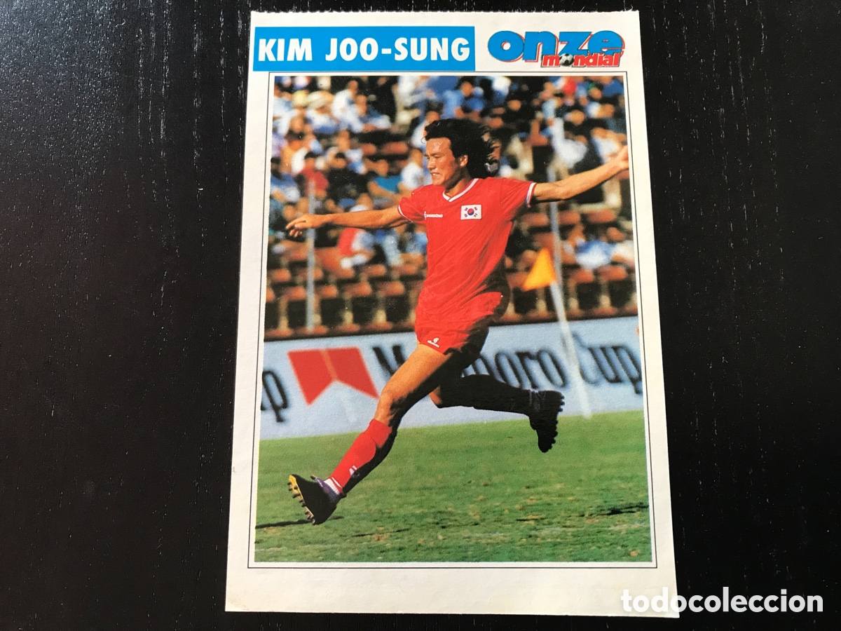 Rookie Card Kim Joo-Sung Daewoo Royals 1990 Corée Rare Football Onze