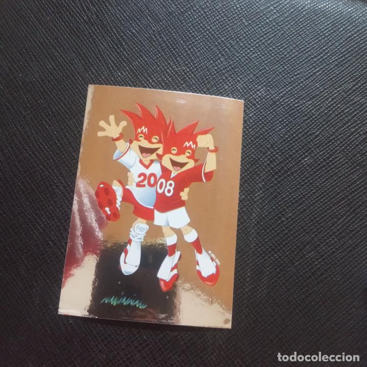 Cromos de f&uacute;tbol: MASCOTA 5 PANINI EUROCOPA AUSTRIA SUIZA EURO 2008 CROMO FUTBOL 08 SIN PEGAR - X2 B