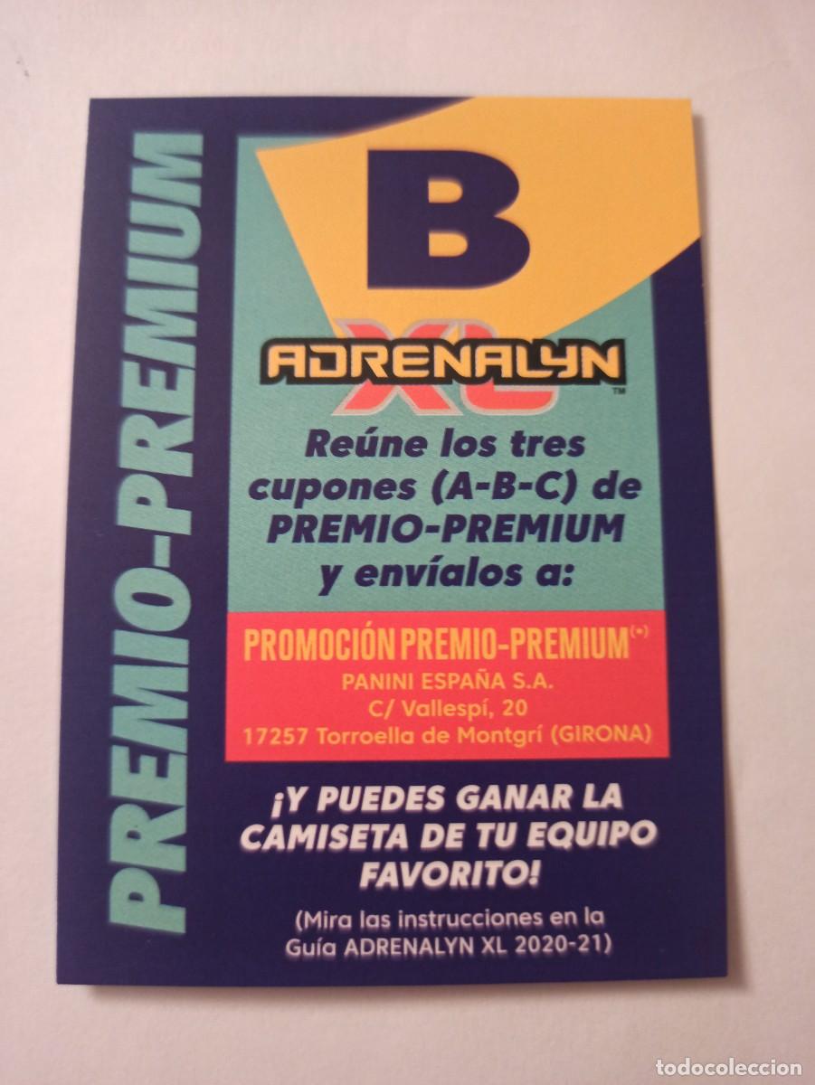 Cromos de F&uacute;tbol: LETRA B - SOBRE PREMIO PREMIUM ADRENALYN XL LIGA 2020 2021 - 20 21 - PANINI