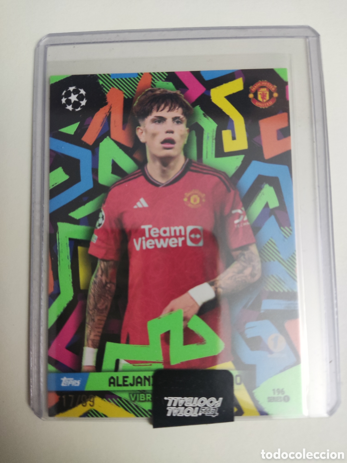 Cromos de f&uacute;tbol: ALEJANDRO GARNACHO 17/99 1ST EDITION - Foto 1