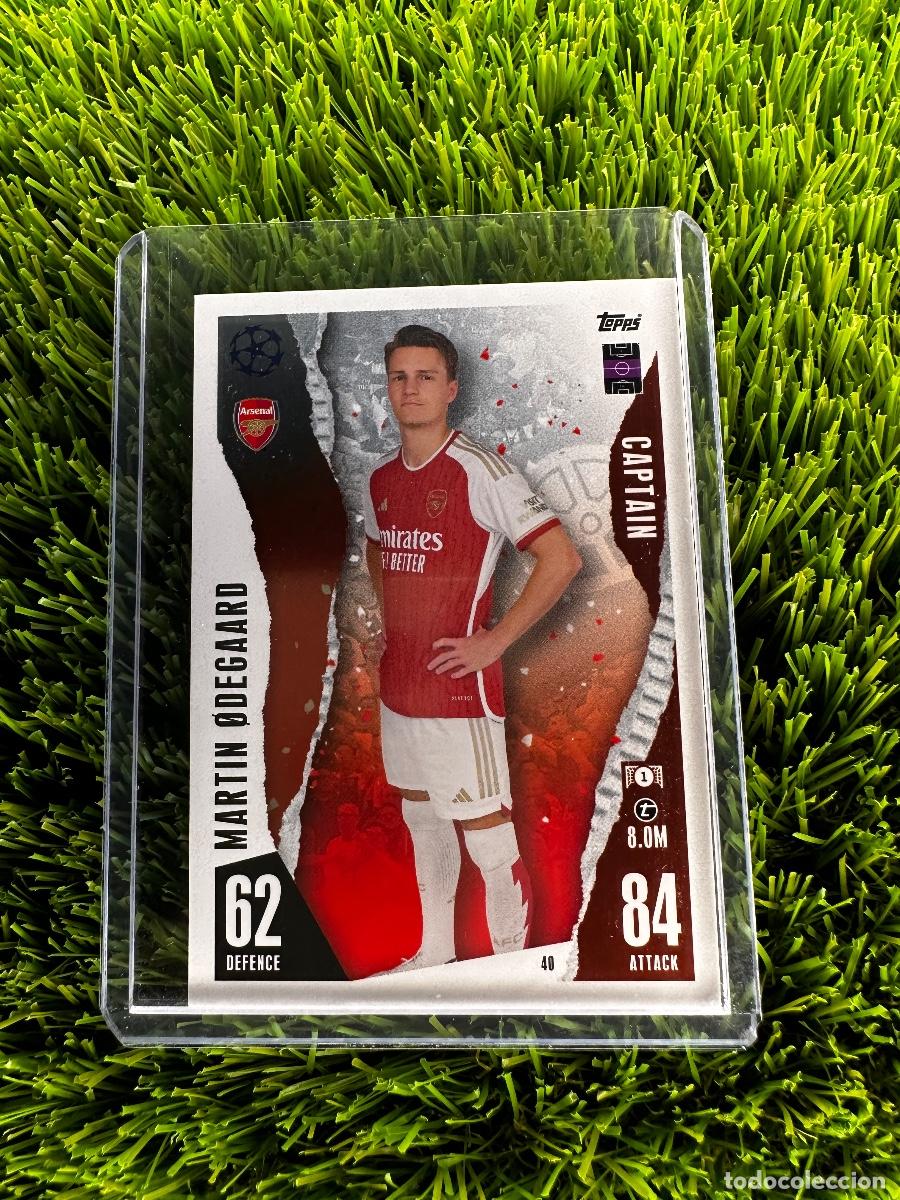 nº 40 martin odegaard arsenal match attax 23 24 - Compra venta en