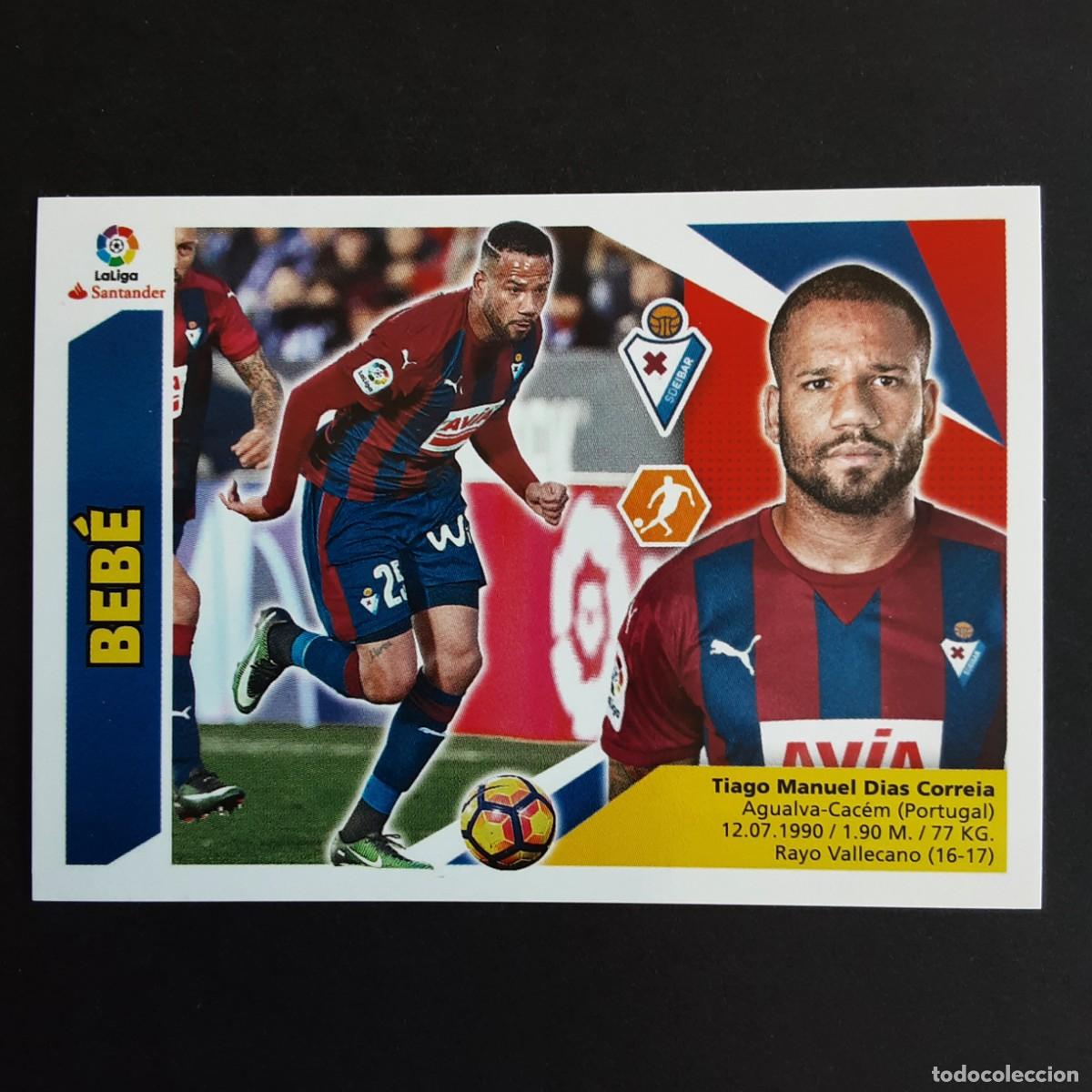 Cromos de F&uacute;tbol: CROMO LIGA 2017 2018 COLECCIONES ESTE PANINI COLOCA N&ordm;13 BIS BEBE-EIBAR NUNCA PEGADO
