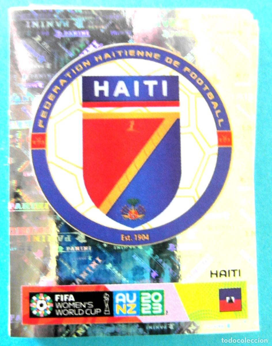 Cromos de Futebol: FIFA 2023 MUNDIAL FEMENINO ESCUDO HAITI 226