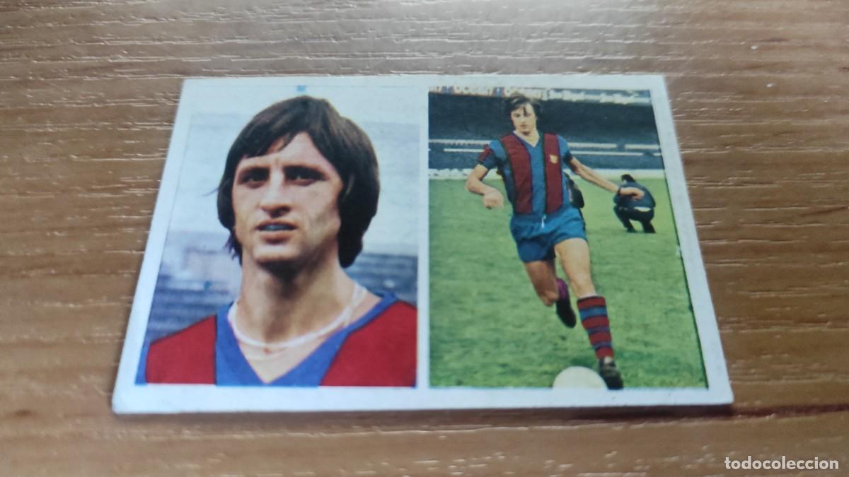 Cromos de f&uacute;tbol: Cromo Cruyff de Fher liga 1976 1977