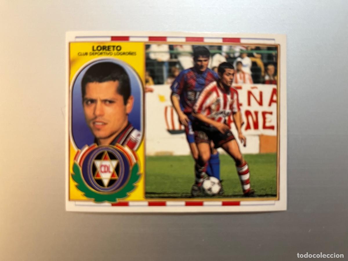 Cromos de f&uacute;tbol: 96-97 Loreto Logro&ntilde;&eacute;s Baja Este - Foto 1