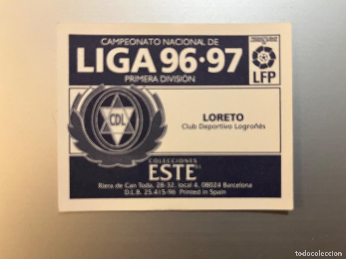 Cromos de f&uacute;tbol: 96-97 Loreto Logro&ntilde;&eacute;s Baja Este - Foto 2