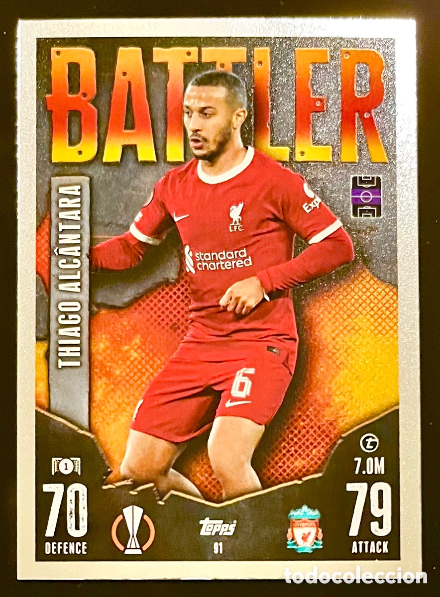 Thiago Alcantara Sticker LFC Sticker Liverpool FC Vinyl Sticker