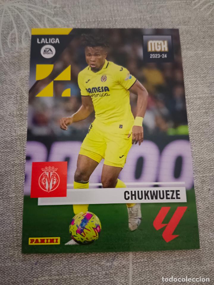 Cartes &agrave; collectionner de Football: MEGACRACKS 2023 2024 23 24 LA LIGA VILLARREAL N&ordm; 378 CHUKWUEZE MEGA CRACKS MGK