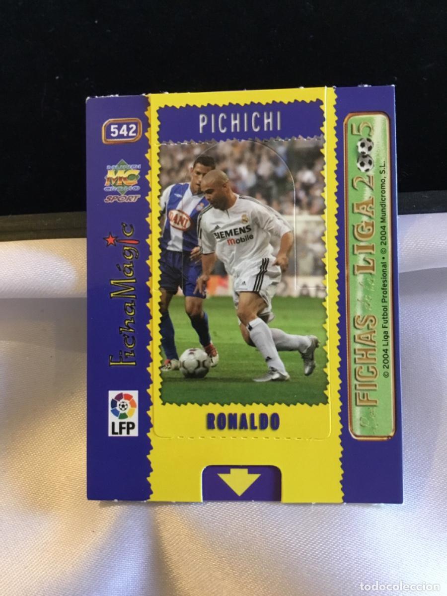 Cromos de f&uacute;tbol: Ronaldo pichichi 2005 - Foto 1