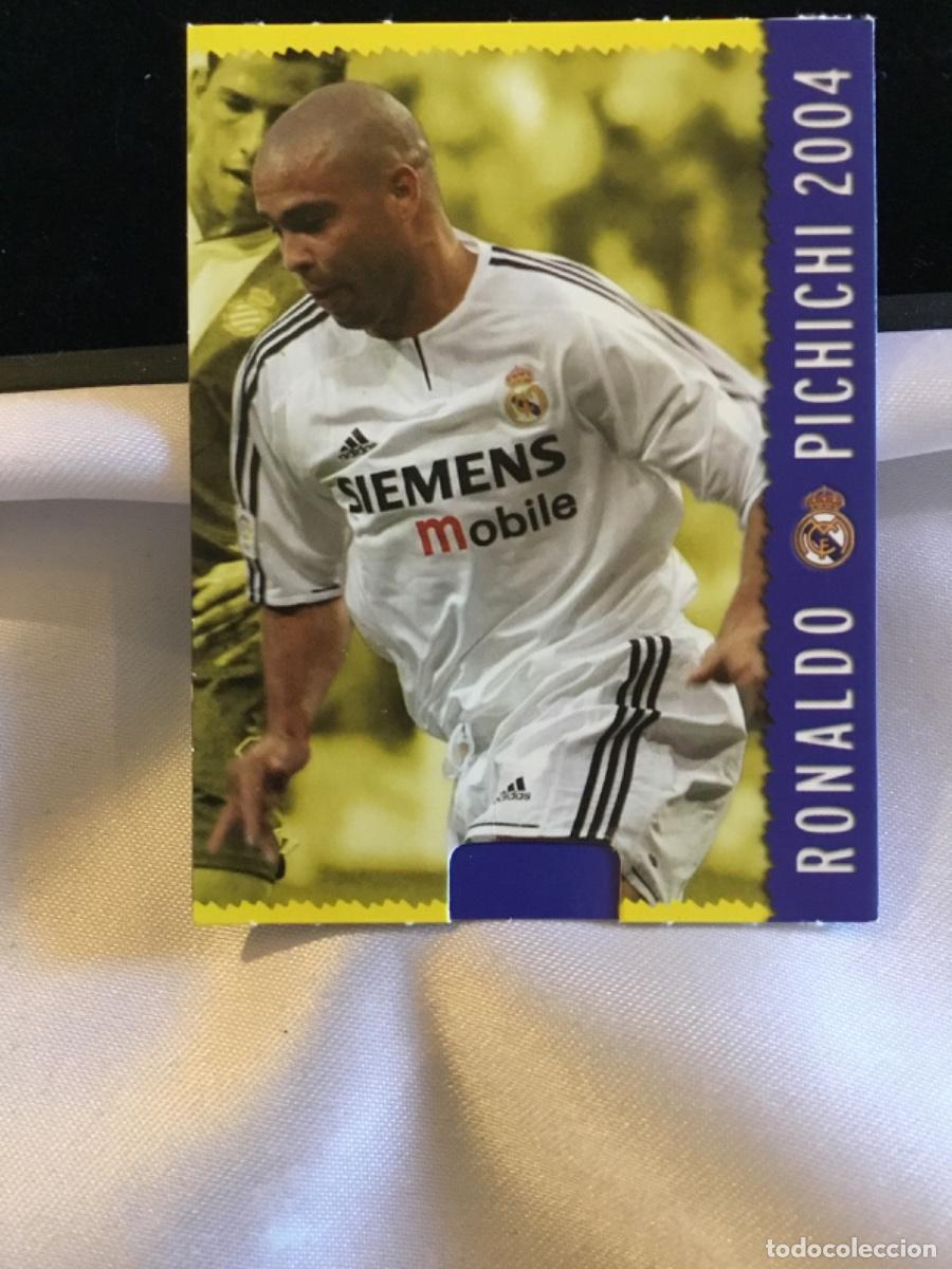 Cromos de f&uacute;tbol: Ronaldo pichichi 2005 - Foto 3