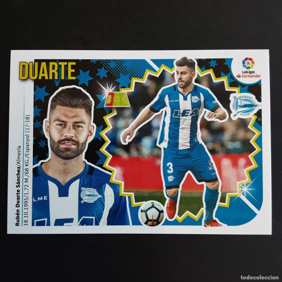 Cromos de Futebol: CROMO LIGA 2018 2019 18 19 COLECCIONES ESTE PANINI N&ordm;7 DUARTE-ALAVES NUNCA PEGADO