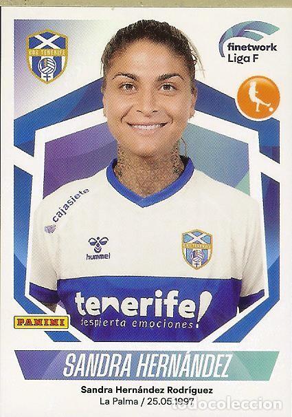 Cromos de f&uacute;tbol: CROMO PANINI LIGA F - 2022-23 (22 - 23) - N&ordm; 162 - SANDRA HERN&Aacute;NDEZ - GRANADILLA TENERIFE