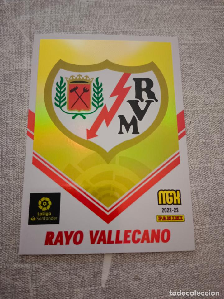 Cartes &agrave; collectionner de Football: MEGACRACKS 2022 2023 22 23 LA LIGA RAYO VALLECANO N&ordm; 262 ESCUDO MEGA CRACKS MGK
