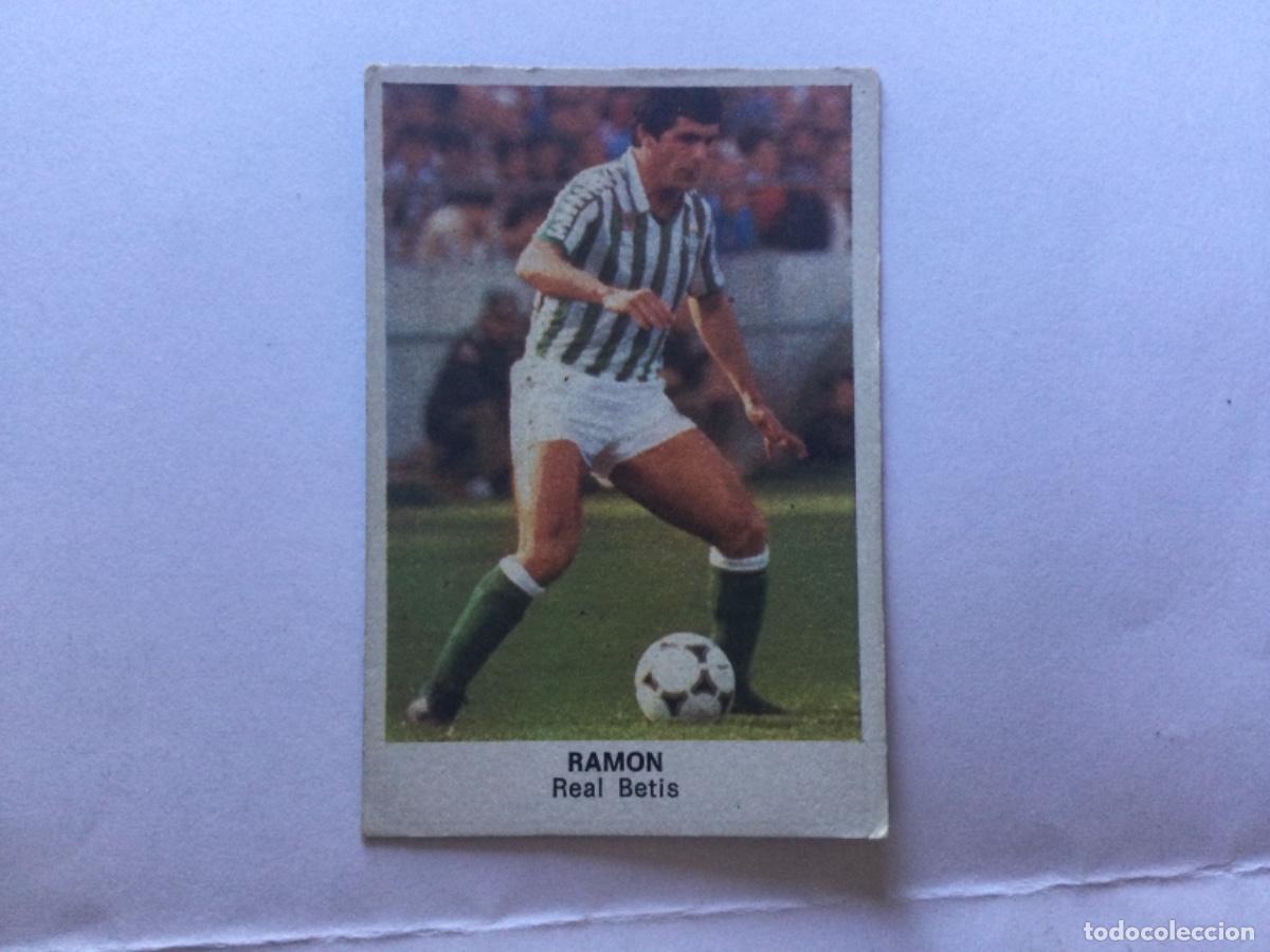 Cromos de f&uacute;tbol: Cromo cromos cano futbol 84 Ramon Betis, sin pegar
