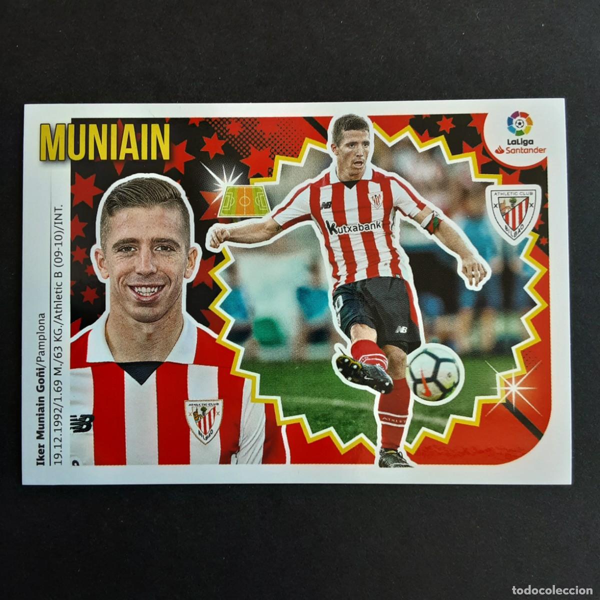 Fu&szlig;ball-Sticker: CROMO LIGA 2018 2019 18 19 COLECCIONES ESTE PANINI N&ordm;13 MUNIAIN-ATH.BILBAO NUNCA PEGADO