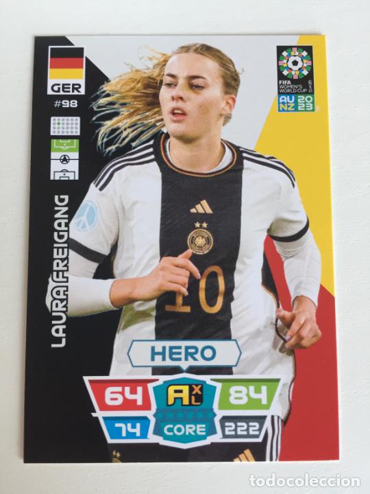 Cromos de Futebol: 98-. Laura Freigang Alemania ADRENALYN FIFA WOMEN'S WORLD CUP AU NZ 2023