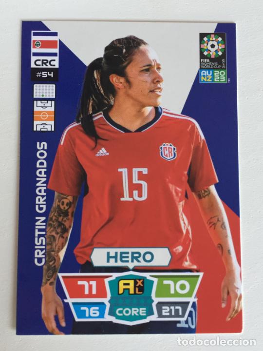 Cromos de Futebol: 54-. Cristin Granados Costa Rica ADRENALYN FIFA WOMEN'S WORLD CUP AU NZ 2023