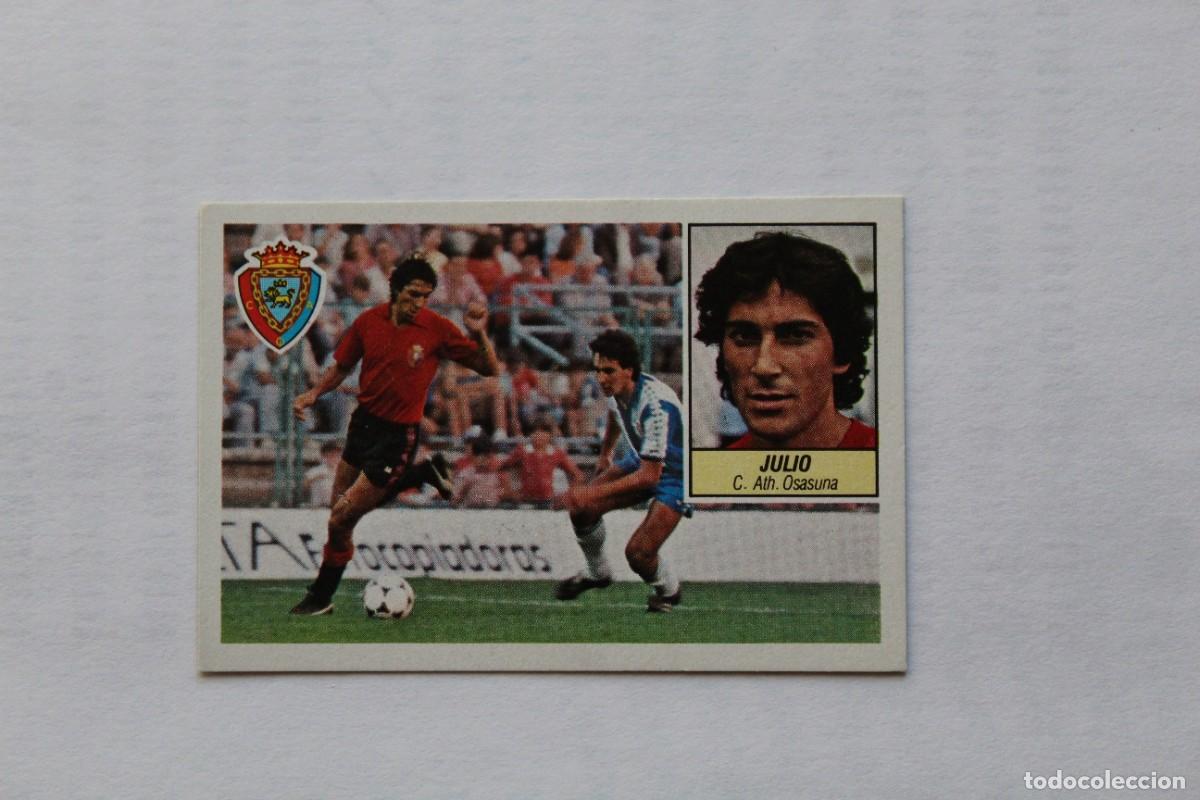 Football Stickers: ESTE 84 85 JULIO BAJA RECUPERADO DE &Aacute;LBUM