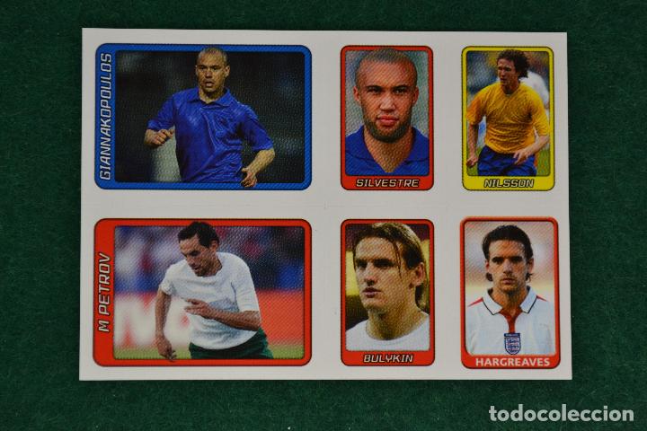 Cromos de F&uacute;tbol: MERLIN EUROSTARS POCKET COLLECTION EURO 2004 - PETROV HARGREAVES