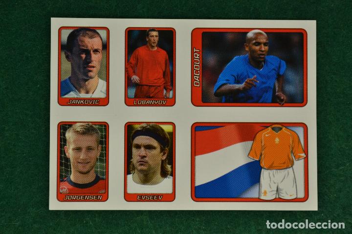 Cromos de F&uacute;tbol: MERLIN EUROSTARS POCKET COLLECTION EURO 2004 - JANKOVIC JORGENSEN