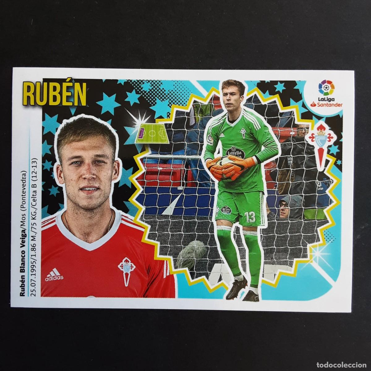 Fu&szlig;ball-Sticker: CROMO LIGA 2018 2019 18 19 COLECCIONES ESTE PANINI N&ordm;2 RUBEN-CELTA NUNCA PEGADO