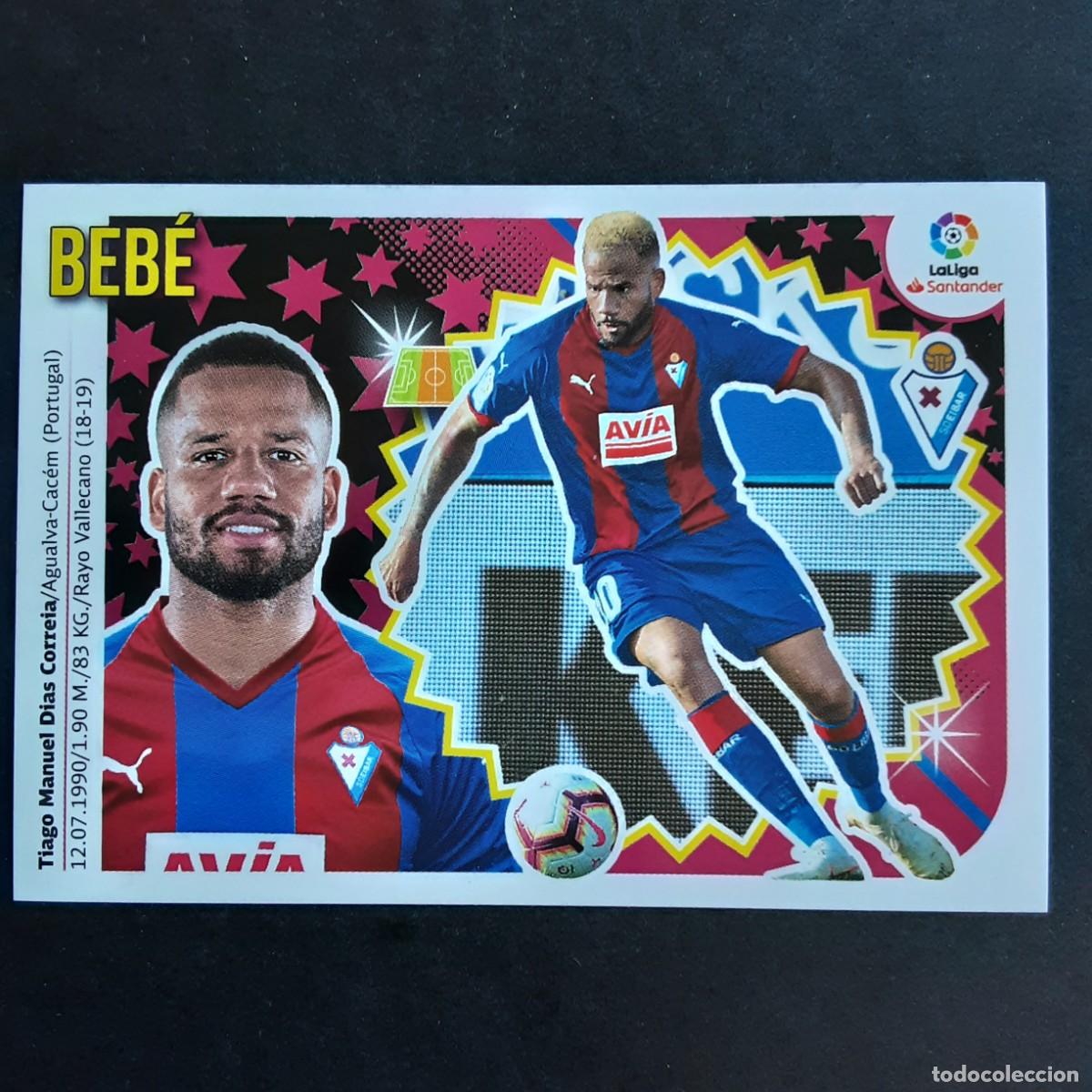 Fu&szlig;ball-Sticker: CROMO LIGA 2018 2019 18 19 COLECCIONES ESTE PANINI N&ordm;12B BEBE-EIBAR NUNCA PEGADO