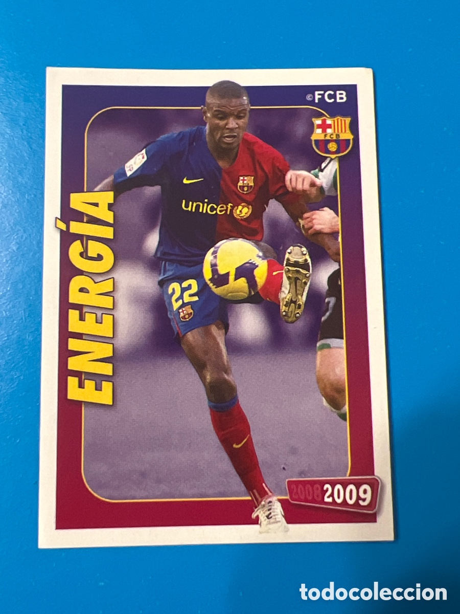 Fu&szlig;ball-Sticker: C5771. 2008 2009 08 09 CROMO SIN PEGAR EN BUEN ESTADO ENERG&Iacute;A ABIDAL N 67