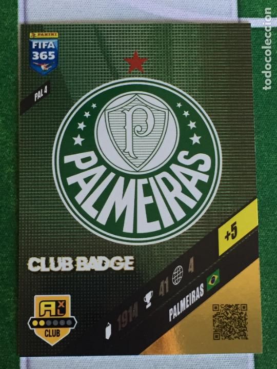 Cromos de Futebol: 31 PAL 4-. Escudo SE Palmeiras ADRENALYN FIFA 365 2024