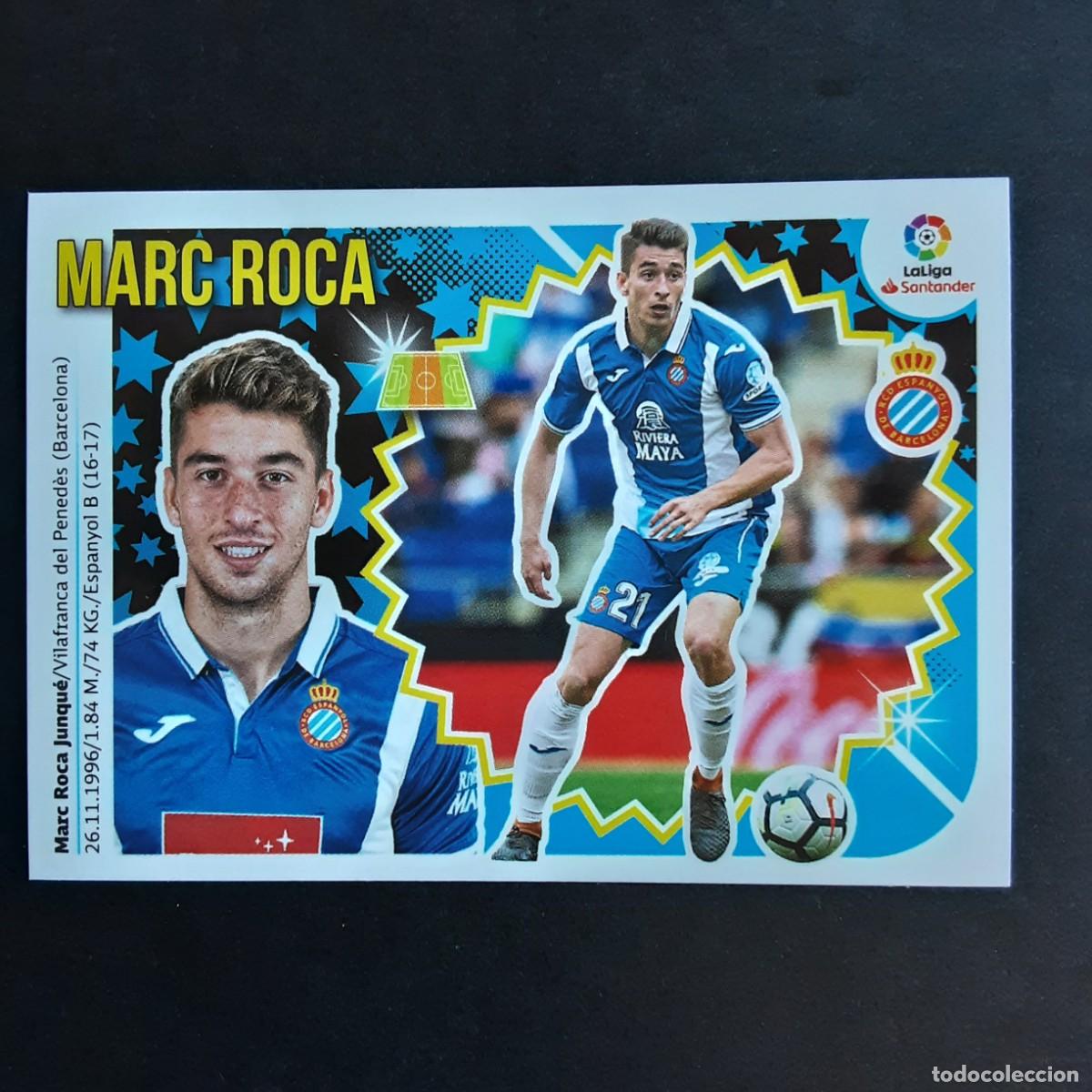 Cromos de Futebol: CROMO LIGA 2018 2019 18 19 COLECCIONES ESTE PANINI N&ordm;12A MARC ROCA-ESPANYOL NUNCA PEGADO