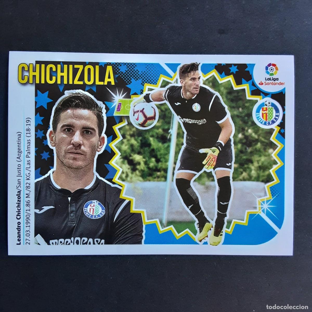 Cromos de F&uacute;tbol: CROMO LIGA 2018 2019 18 19 COLECCIONES ESTE PANINI N&ordm;1 CHICHIZOLA-GETAFE NUNCA PEGADO