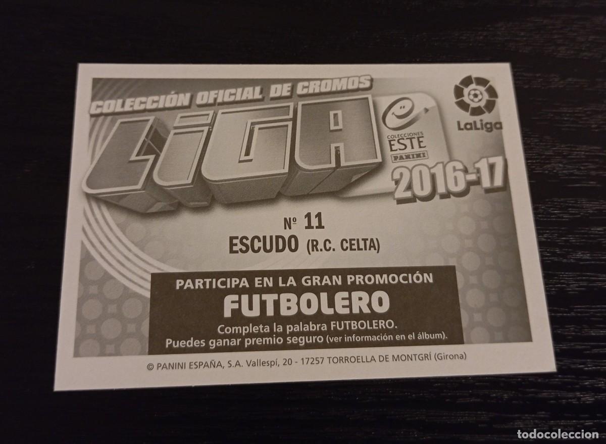 Cromos de f&uacute;tbol: -ESTE 16-17 : ESCUDO ( CELTA ) - Foto 2