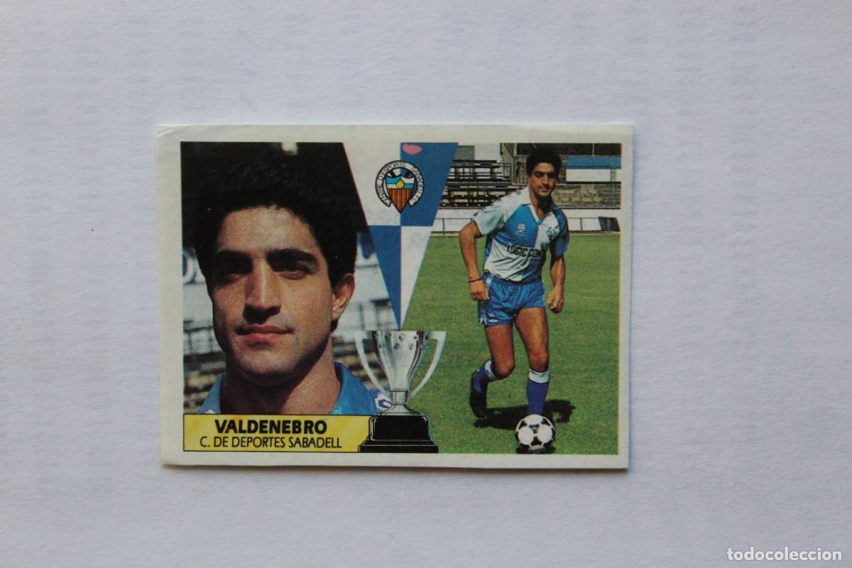 Cromos de f&uacute;tbol: ESTE 87 88 VALDENEBRO COLOCA RECUPERADO DE &Aacute;LBUM