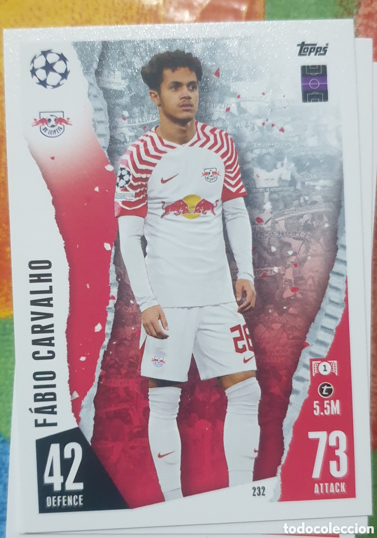 Fu&szlig;ball-Sticker: 232 Fabio topps match attax 23 24
